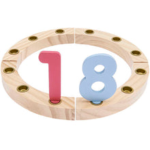 Load image into Gallery viewer, Wooden Numbers Set, Multicolour
