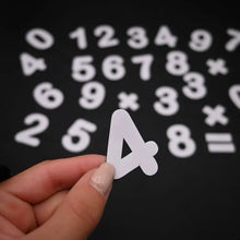 Load image into Gallery viewer, Magnetic Numbers Set ''White''