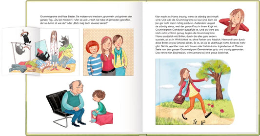 ''Als Mama nur noch traurig war'' German Book