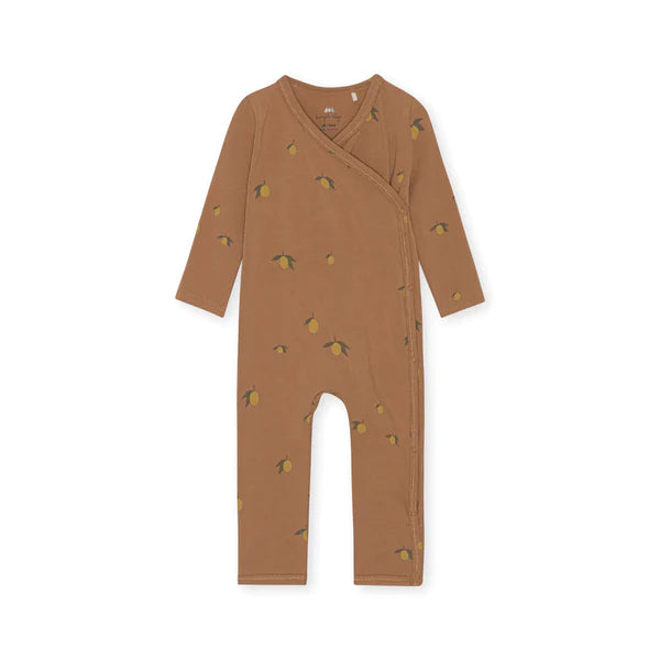 Baby Onesie ''Lemon Brown'' 6 Months / 68