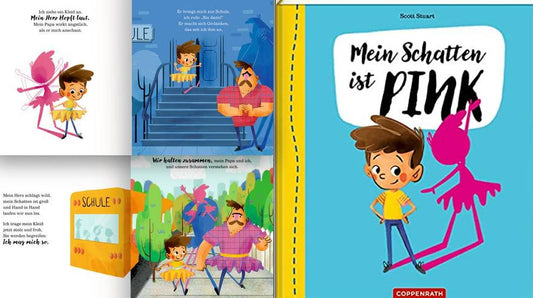 ''Stuart, Mein Schatten ist pink'' German Book