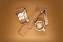 Load image into Gallery viewer, Wooly Footless Tights ''Cappuccino Brown''
