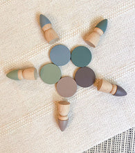 Load image into Gallery viewer, Gnomes with Stepping Stones ''Cool Tones''