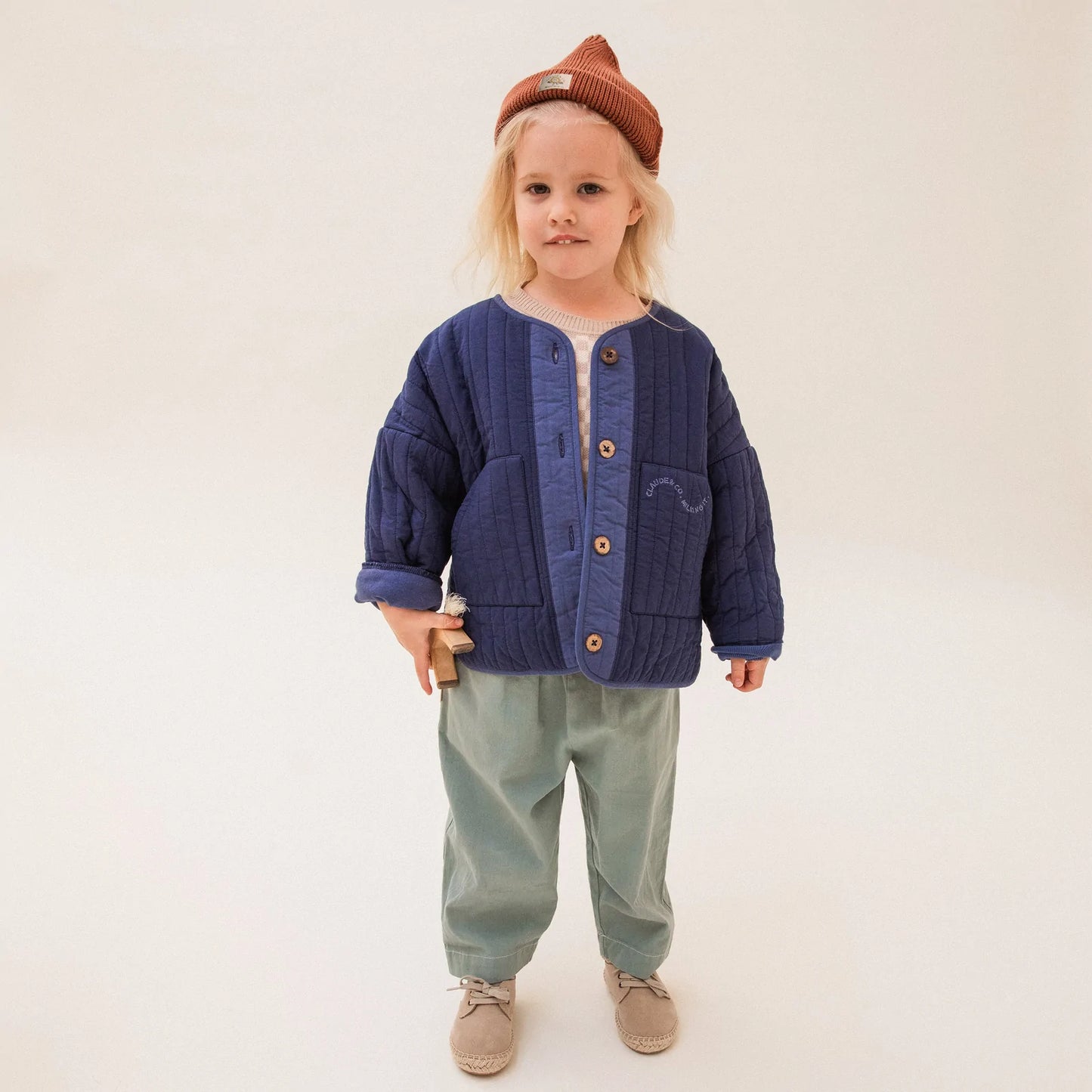 Fisherman Beanie Hat ''Brick''