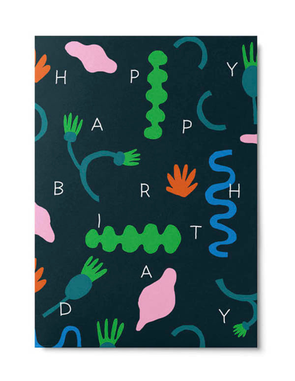 "Alles Gute zum Geburtstag"-Postkarte