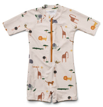 Lade das Bild in den Galerie-Viewer, UV-Schwimmanzug ''Safari Sandy Mix'' 56 - 62 / 1 - 3 Monate