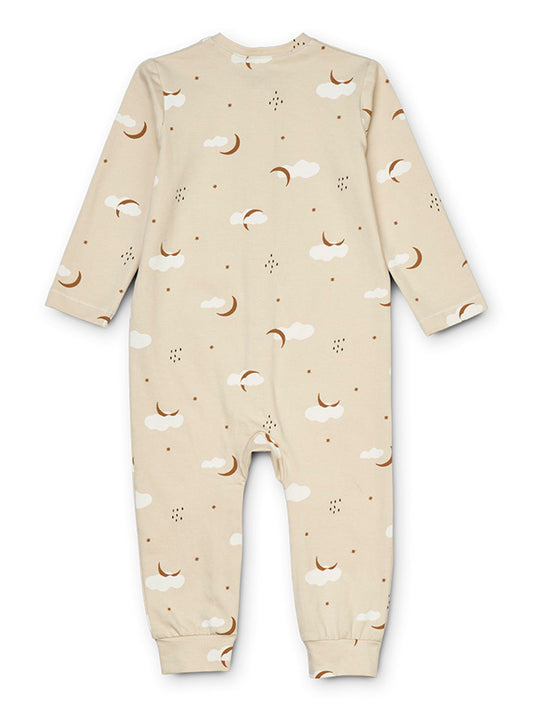 Birk Printed Pyjamas Jumpsuit ''Stargazer / Foggy Mix'' 12-18 Months / 80-86