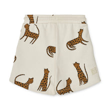 Load image into Gallery viewer, Sweatshorts ''Leopard'', Organic Cotton