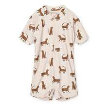 Lade das Bild in den Galerie-Viewer, UV-Schwimmoverall „Leopard“