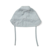 Load image into Gallery viewer, Baby Sun Hat ''Blue Wave / Creme de la Creme''