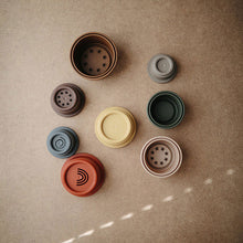 Load image into Gallery viewer, Stacking Cups Toy ''Retro''
