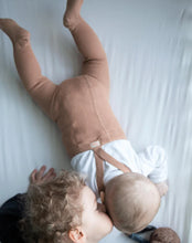 Load image into Gallery viewer, Silly Silas Footed Tights ''Light Brown'', Various