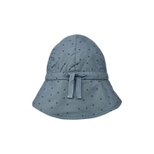 Load image into Gallery viewer, Sunneva Sun Hat ''Triangle / Whale Blue'' 1-2 Years