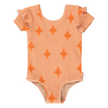 Lade das Bild in den Galerie-Viewer, Glitzer Badeanzug ''Papaya'' 4 Jahre / 104