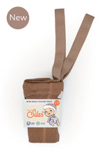 Load image into Gallery viewer, Wooly Footless Tights ''Cappuccino Brown''