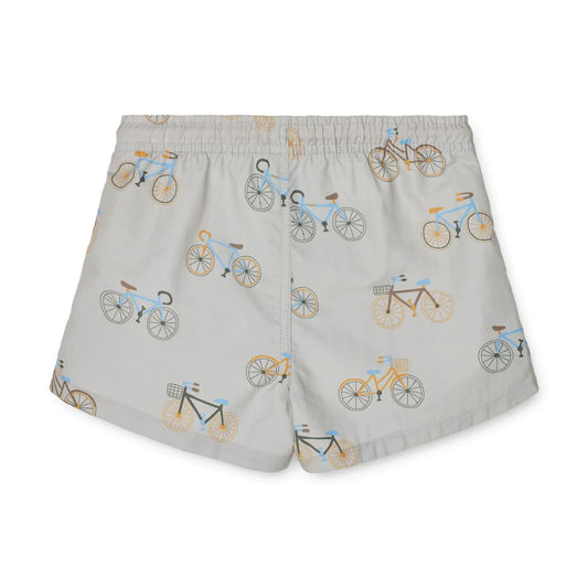 Children's Swimshorts ''Bicycle / Cloudy Blue''