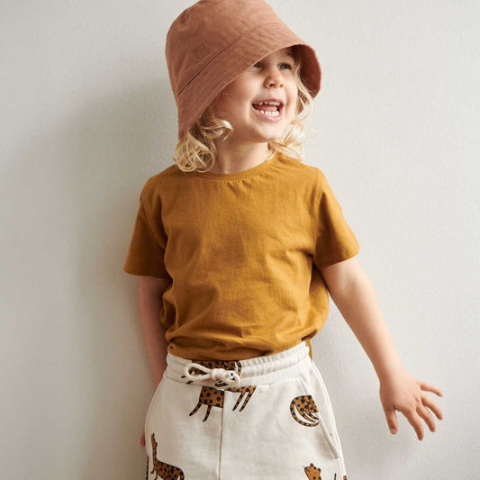 Sweatshorts „Leopard“, Bio-Baumwolle