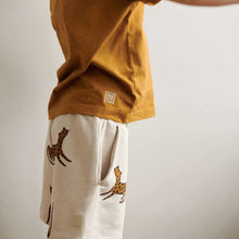Load image into Gallery viewer, Sweatshorts ''Leopard'', Organic Cotton