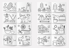Lade das Bild in den Galerie-Viewer, Weihnachten ''Ausmalbilder'', German language