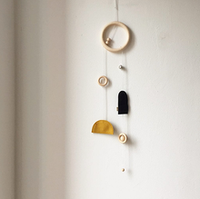 Load image into Gallery viewer, Wooden Mobile ''Blue Dusk''