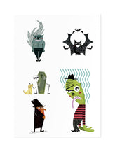 Lade das Bild in den Galerie-Viewer, Temporäre Tattoos ''Terror''