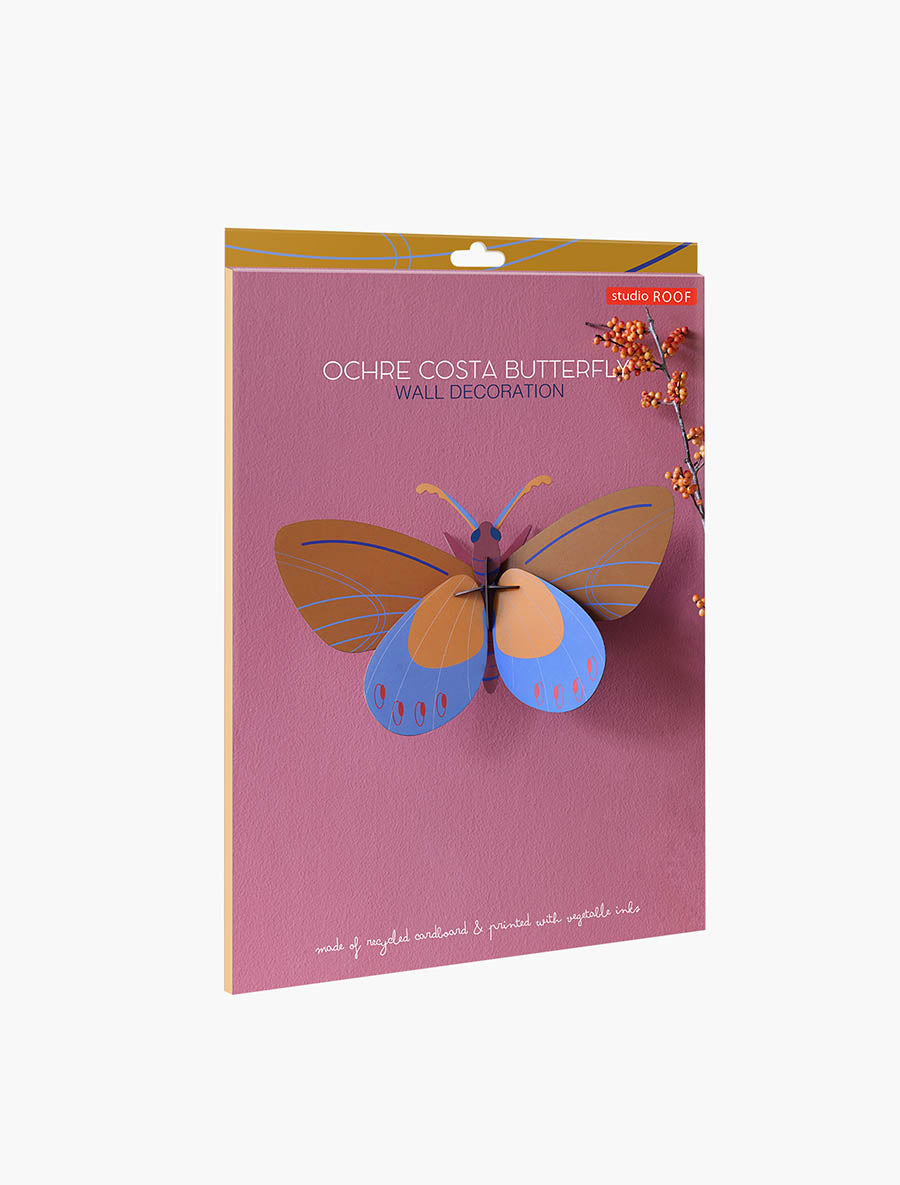 Studio-Dach ''Ocker Costa Schmetterling'' Dekoration