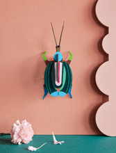 Load image into Gallery viewer, Studio Roof ''Green Fig Beetle'' Decoration