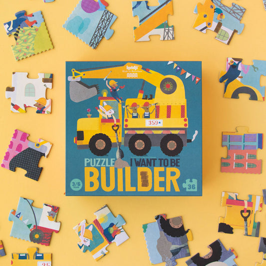 ''Ich will sein'' Baupuzzle