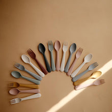 Load image into Gallery viewer, Cutlery Set Spoon and Fork ''Vanilla''