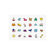 Load image into Gallery viewer, Nail Polish Set with Stickers ''Flamingo + Polly''