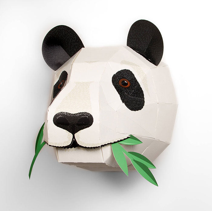 Erstelle deinen eigenen Riesen-Panda-Kopf