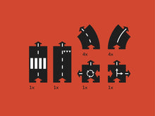 Lade das Bild in den Galerie-Viewer, Waytoplay ''Ringroad'' Kleines Straßen-Set