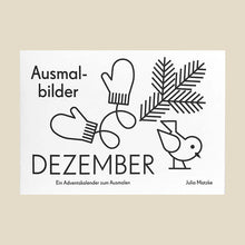 Lade das Bild in den Galerie-Viewer, Weihnachten ''Ausmalbilder'', German language