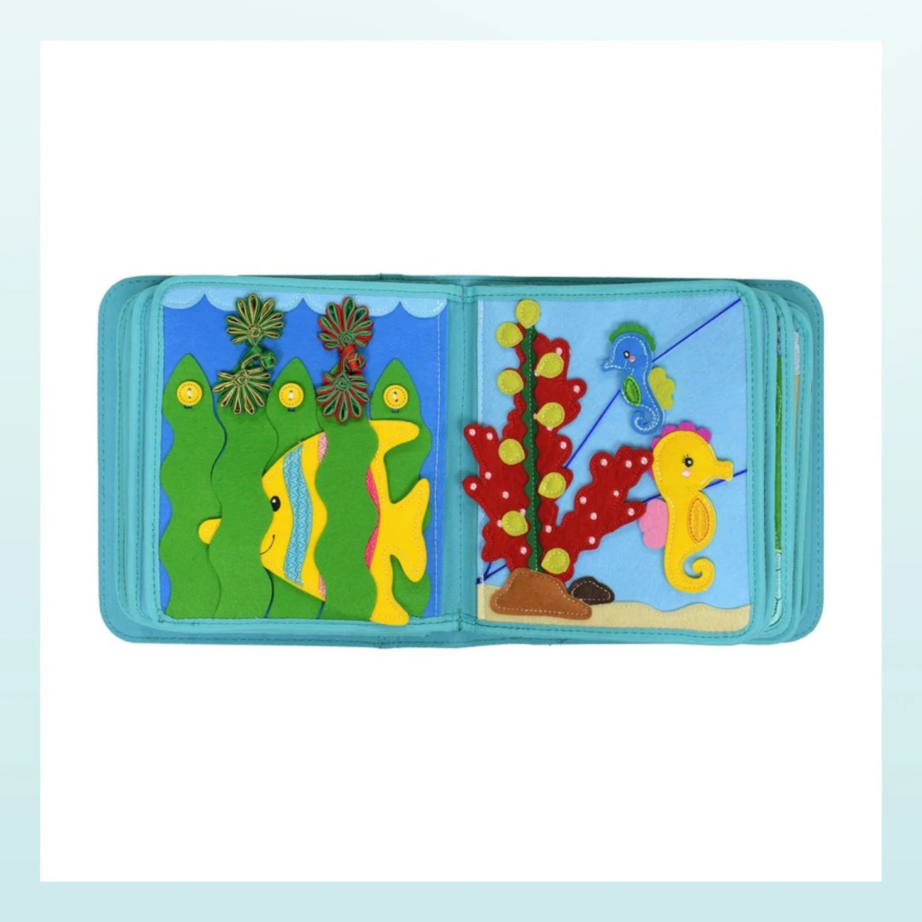Montessori Book & Backpack Set, Under Water