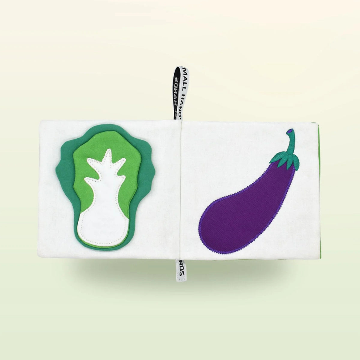 Small Hands Fabric Baby Book, Vegetables