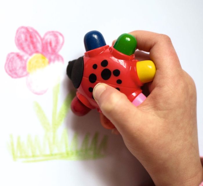 Mein kleiner Buntstift-Käfer, Marienkäfer