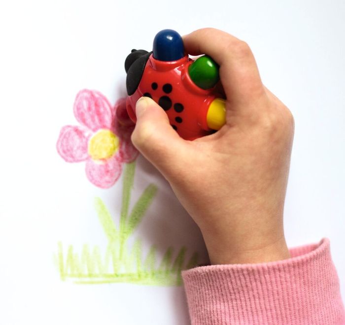 Mein kleiner Buntstift-Käfer, Marienkäfer
