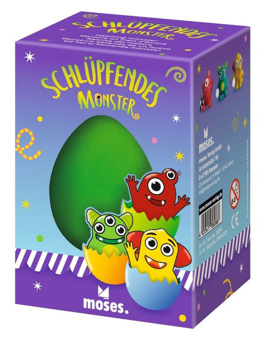 Schlüpfendes Monster, Grün