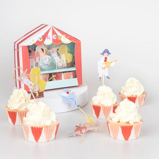 Cupcake-Set, Zirkus