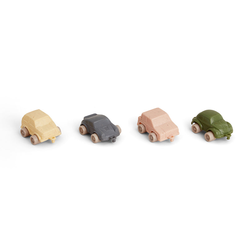 Viking Toys Ecoline ''Hearts Cars Small'' Set of 4