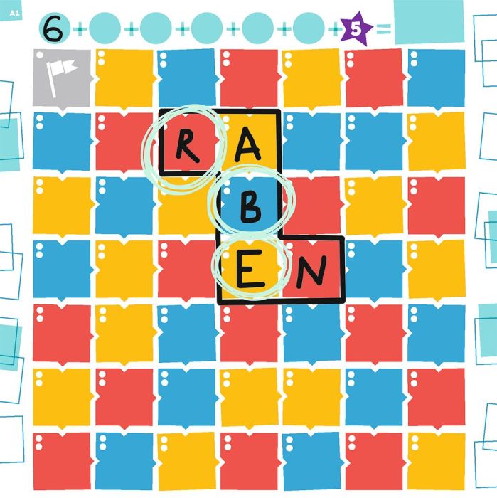 Board Game, Color Words 10 Years +