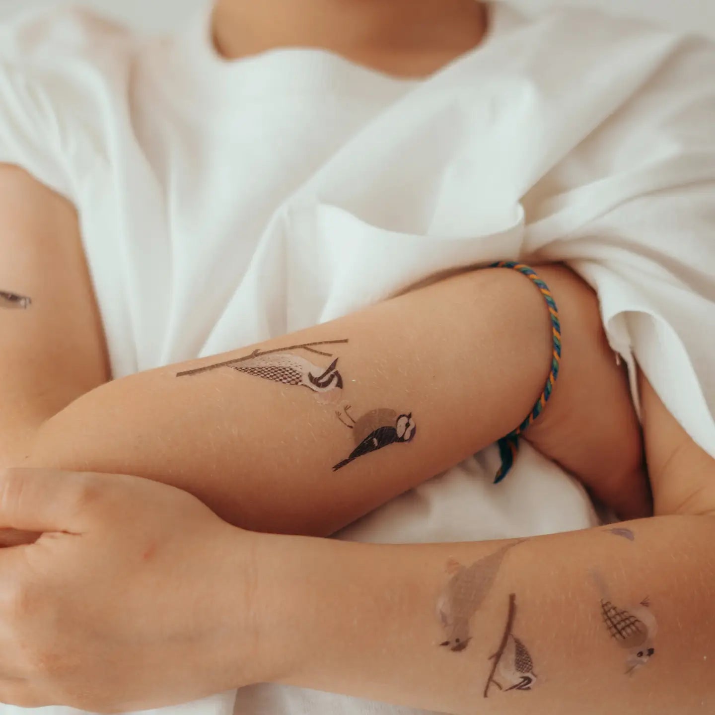 Nuukk Organic Temporary Tattoos, Birds