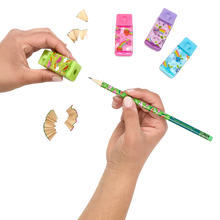 Load image into Gallery viewer, Scented Eraser &amp; Sharpener &#39;&#39;Lil&#39; Juicy Box&#39;&#39;
