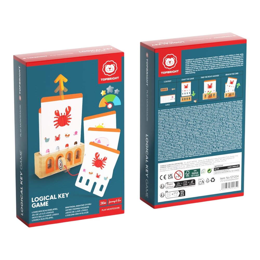 Logical Key Game, 36 months +