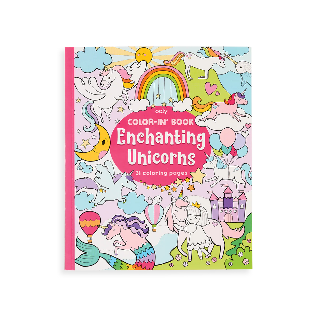 Colouring Book, Enchanting Unicorns