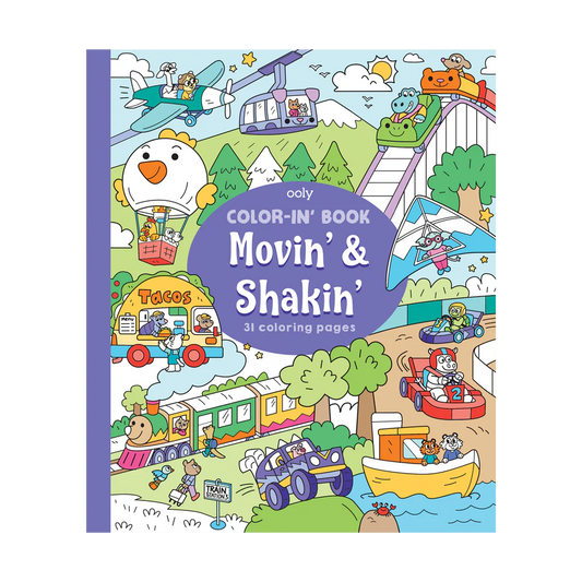 Malbuch „Movin & Shakin“