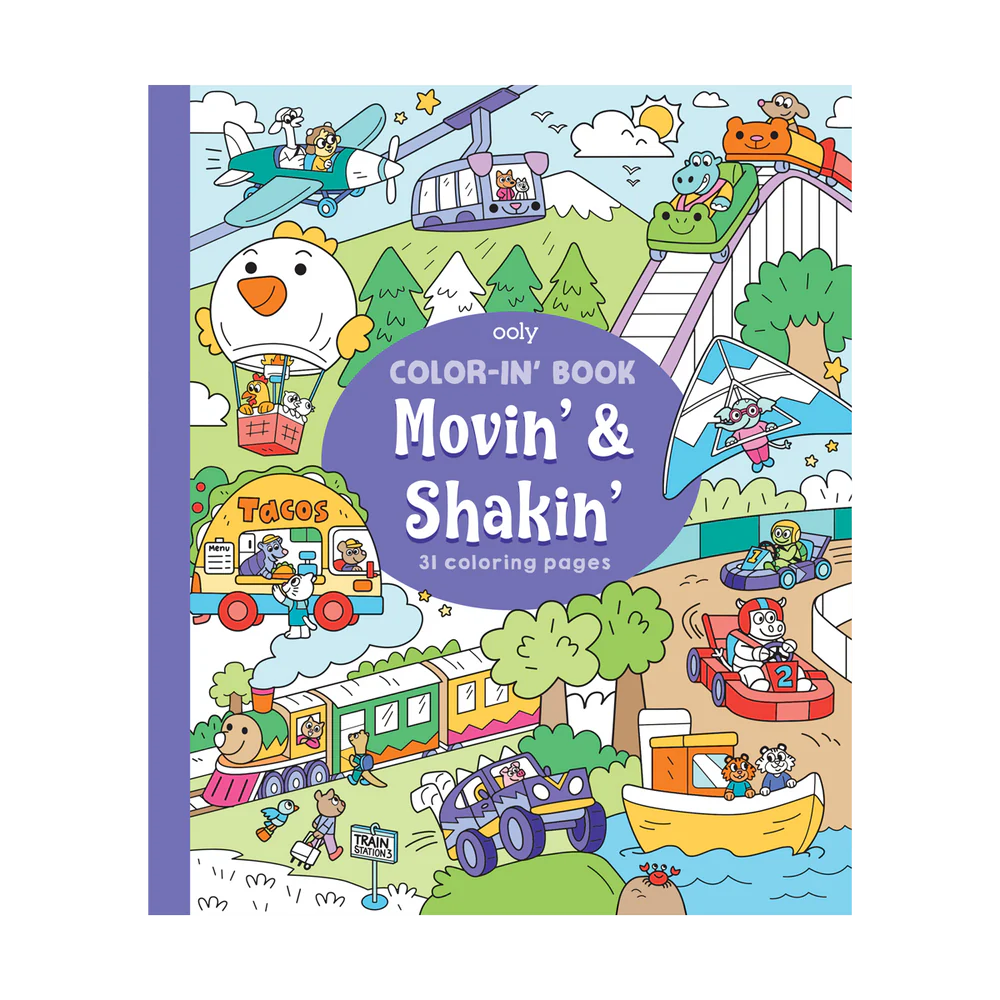 Colouring Book ''Movin & Shakin''