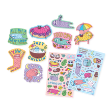 Load image into Gallery viewer, Scatch n&#39; Sniff Stickers &#39;&#39;Sleepy Sloths&#39;&#39;
