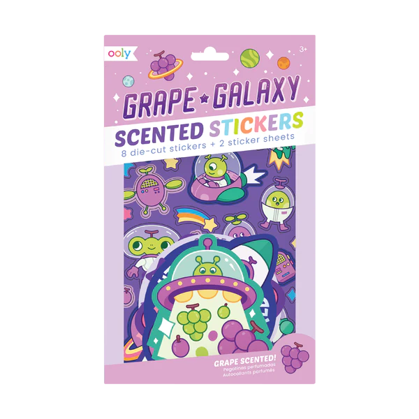 Scented Stickers ''Grape + Galaxy''
