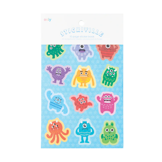 Stickerbuch-Set „Monster“